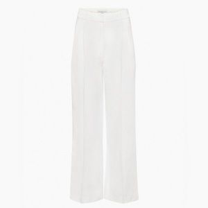 Aritzia Wilfred Effortless Linen Pant (Short, 00, White)